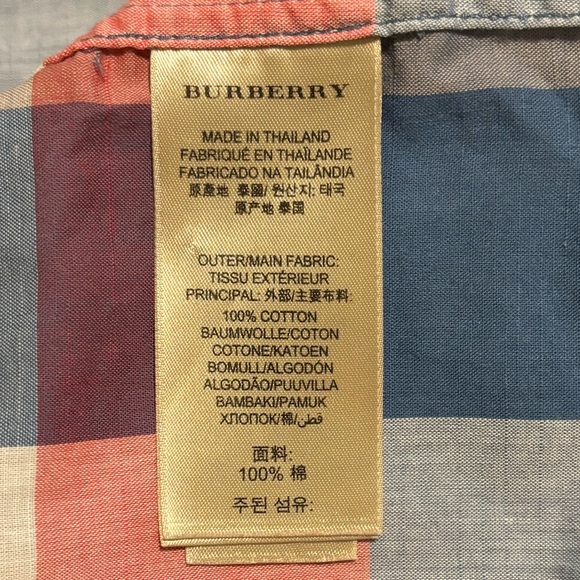 Burberry Brit Men’s Shirt - Picture 4 of 5